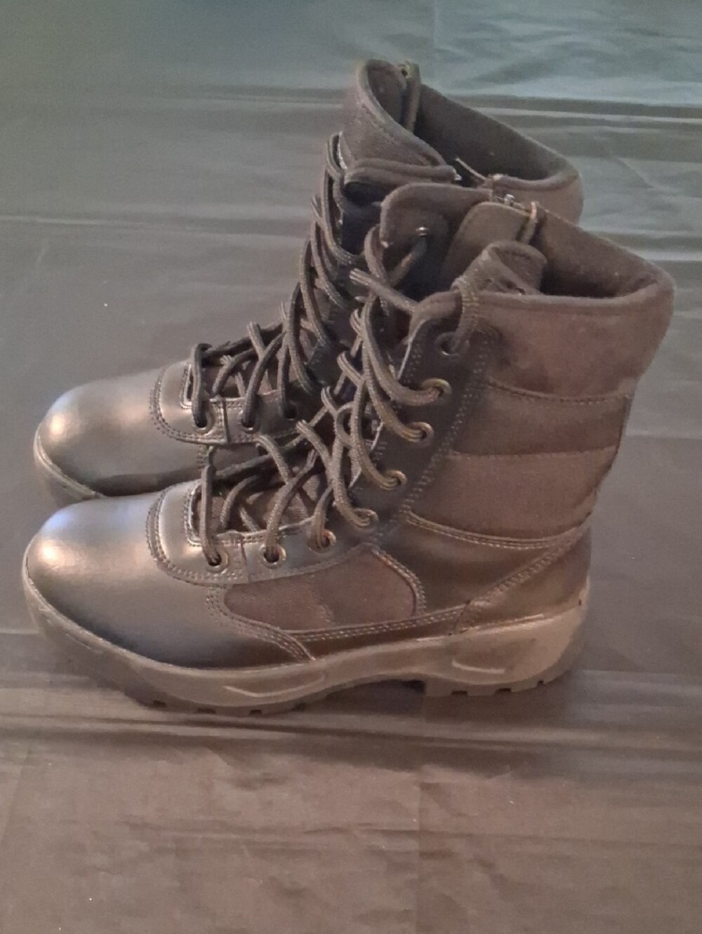 RG Response Gear Women's Side Zip II Black Tactical Combat Boots Size 8 - Picture 3 of 10